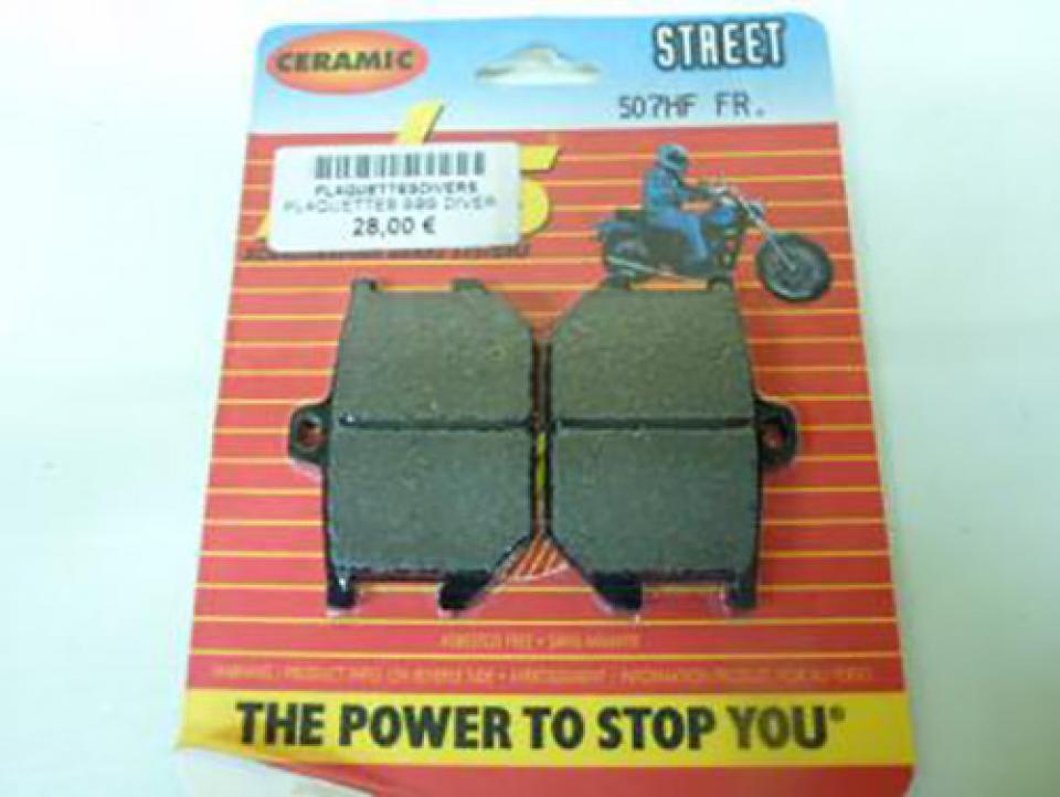 Plaquette de frein SBS pour Moto Yamaha 400 SR 1977 507HF Neuf