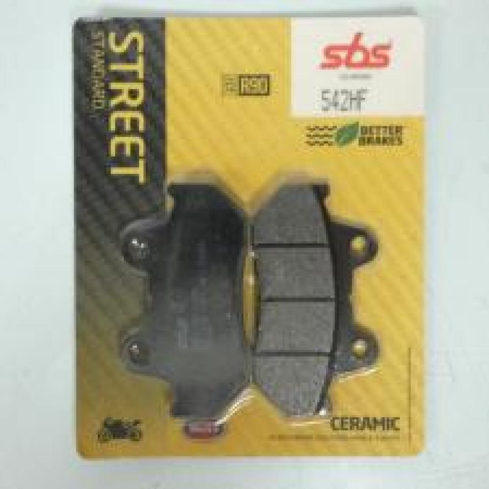 Plaquette de frein SBS pour Moto Honda 400 CB 1981 à 1982 542HF Neuf