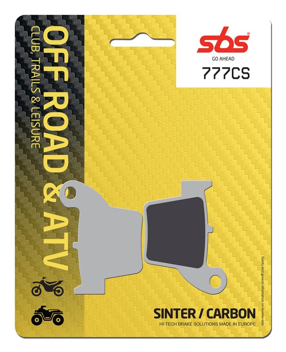 Plaquette de frein pour  