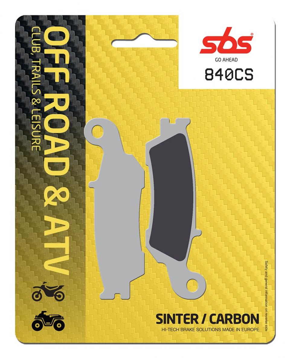 Plaquette de frein pour  