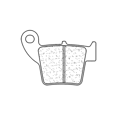 Plaquette de frein pour  