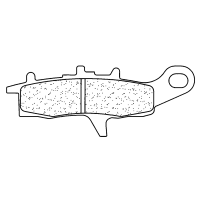 Plaquette de frein pour  