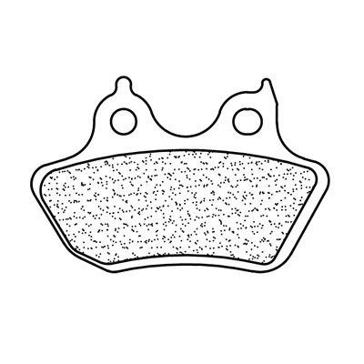 Plaquette de frein pour  