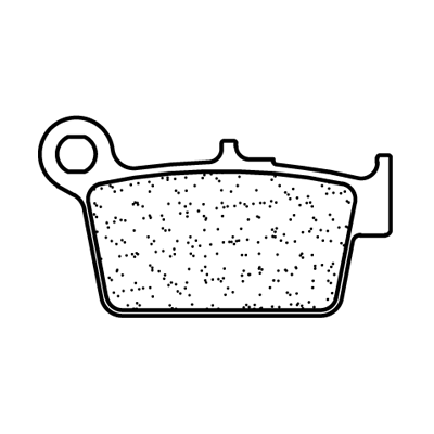 Plaquette de frein pour  