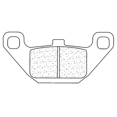 Plaquette de frein pour  