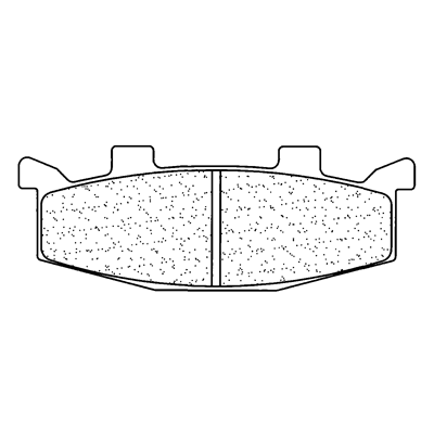Plaquette de frein CL BRAKES pour Moto Kawasaki 500 GPZ 1987 à 2001 Neuf