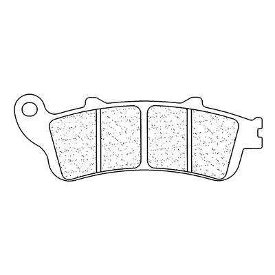 Plaquette de frein pour  