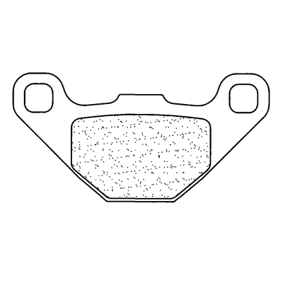 Plaquette de frein pour  