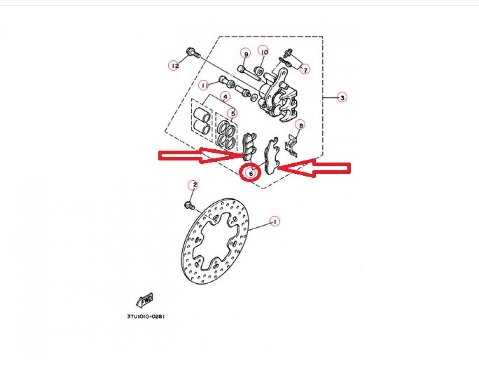 Plaquette de frein CL BRAKES pour moto MBK 50 X-Power 3036-SC 9079Q-07003 Neuf
