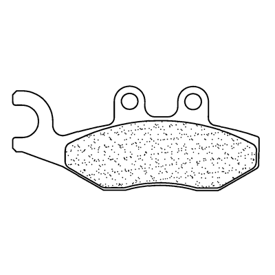 Plaquette de frein pour  