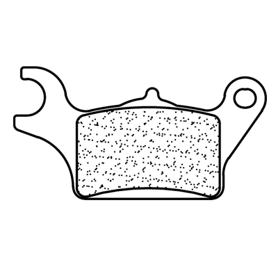 Plaquette de frein pour  