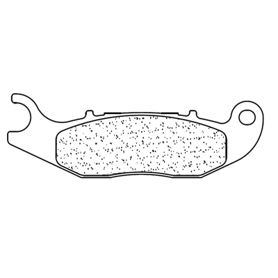 Plaquette de frein pour  