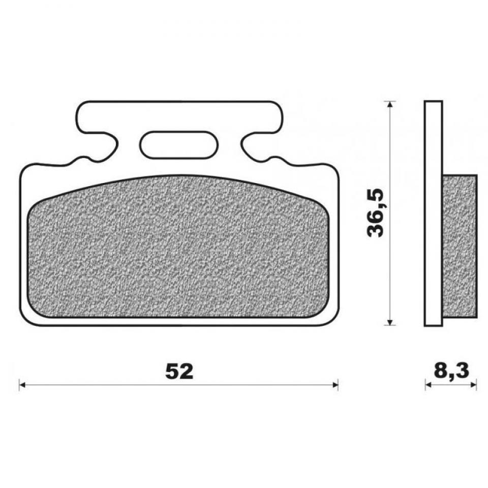 Plaquette de frein SBS pour Scooter Honda 50 Nh Lead 1986 à 1993 110HF Neuf