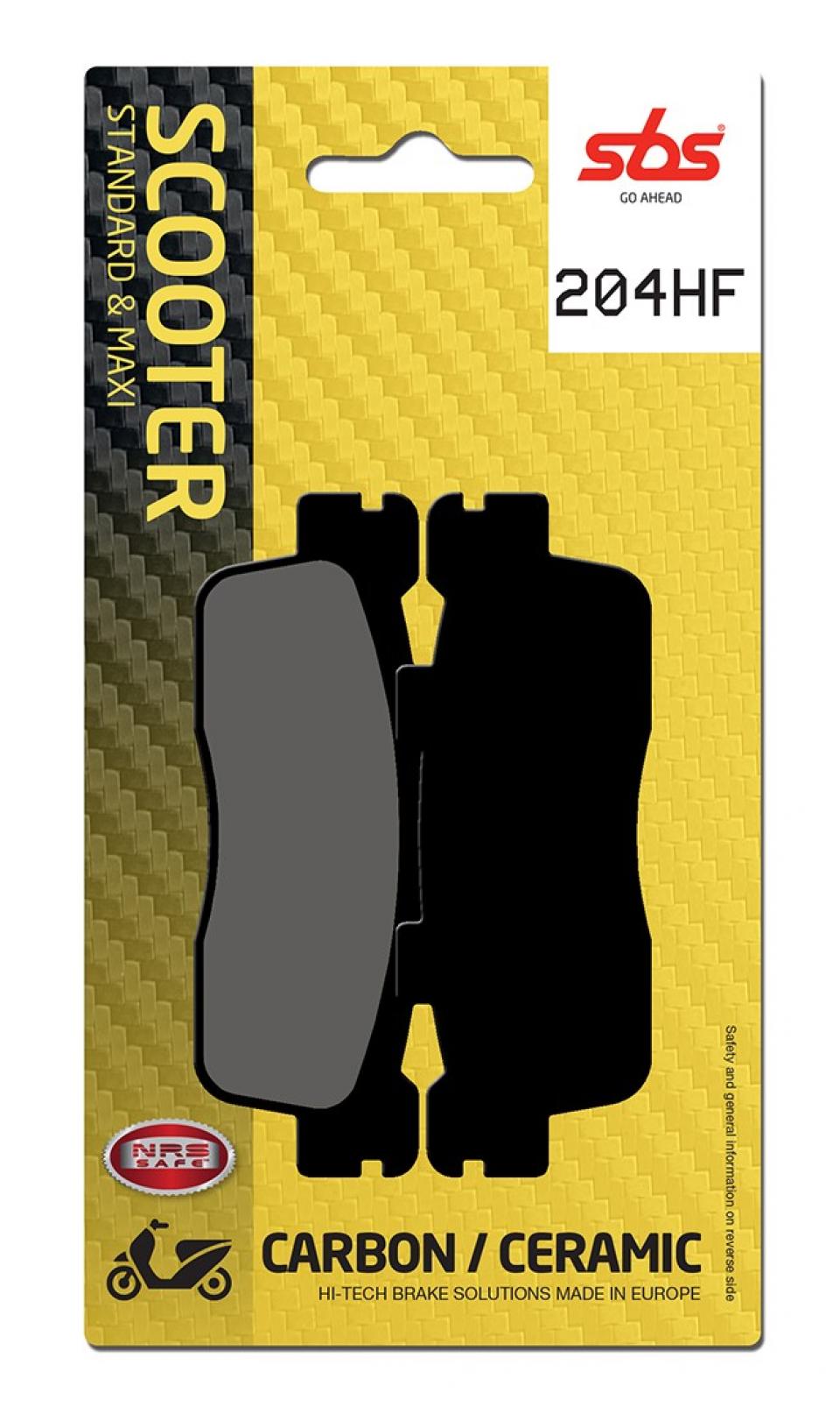 Plaquette de frein SBS pour Auto 204HF Neuf