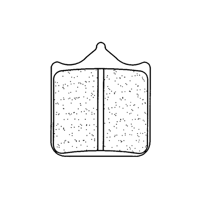 Plaquette de frein pour  