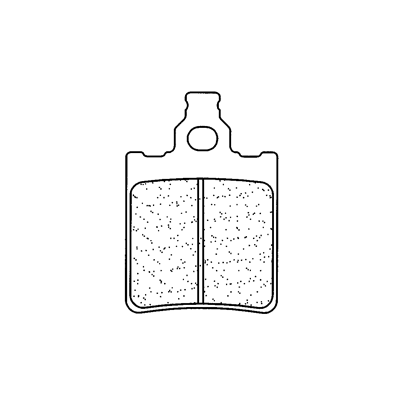 Plaquette de frein pour  