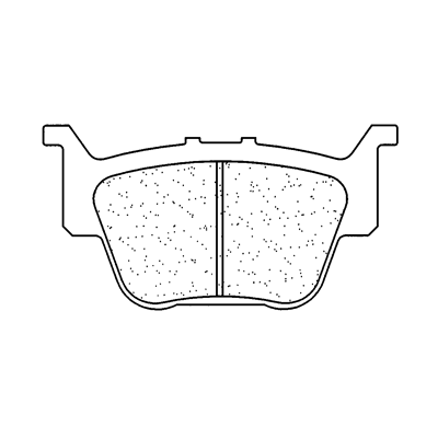 Plaquette de frein pour  