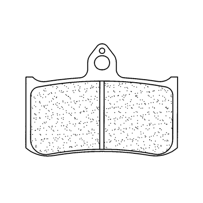 Plaquette de frein pour  