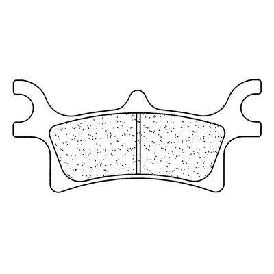 Plaquette de frein pour  