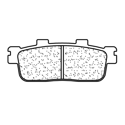 Plaquette de frein pour  