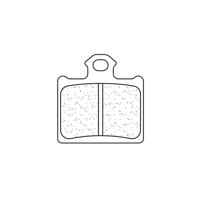 Plaquette de frein pour  