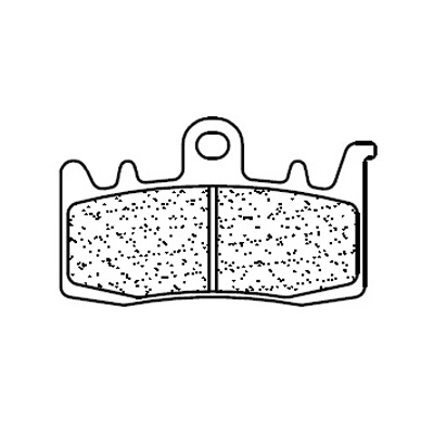 Plaquette de frein pour  