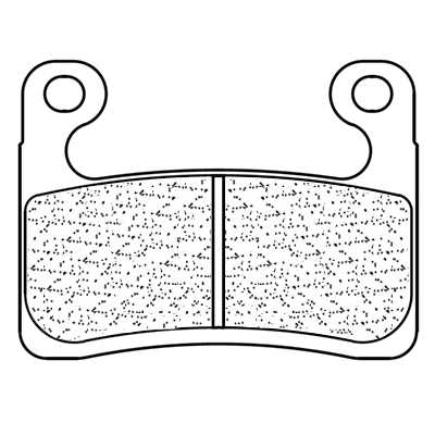 Plaquette de frein pour  