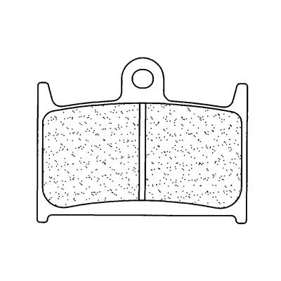 Plaquette de frein pour  