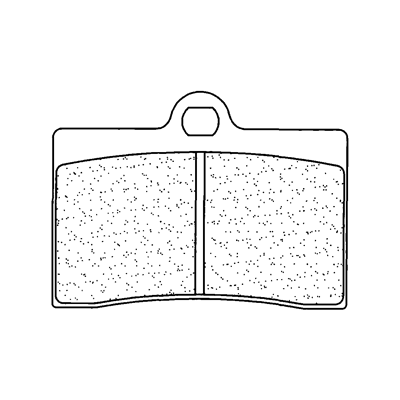 Plaquette de frein pour  