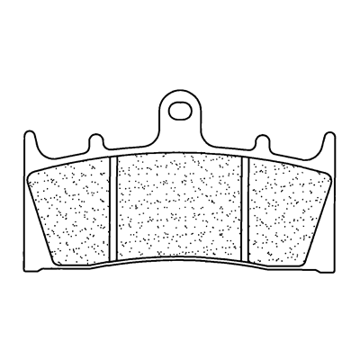 Plaquette de frein pour  