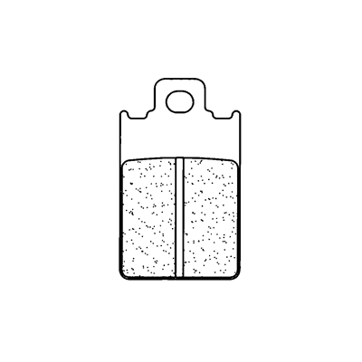 Plaquette de frein pour  