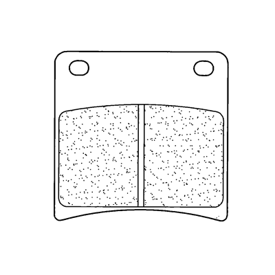 Plaquette de frein pour  