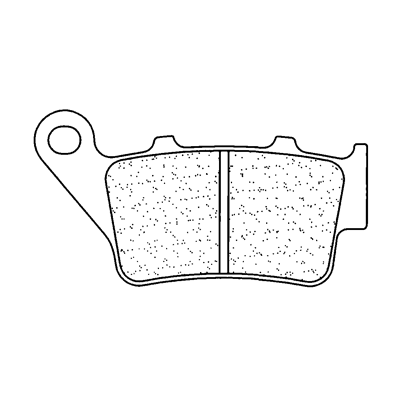 Plaquette de frein pour  