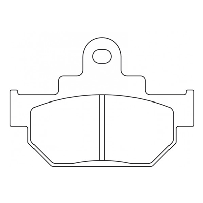 Plaquette de frein pour  