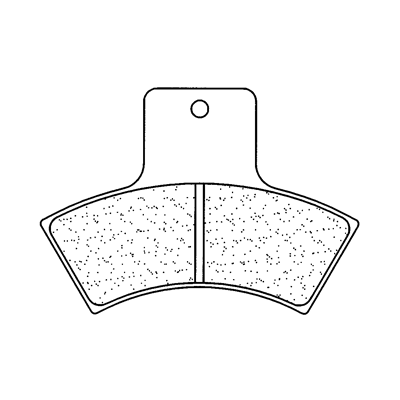 Plaquette de frein pour  