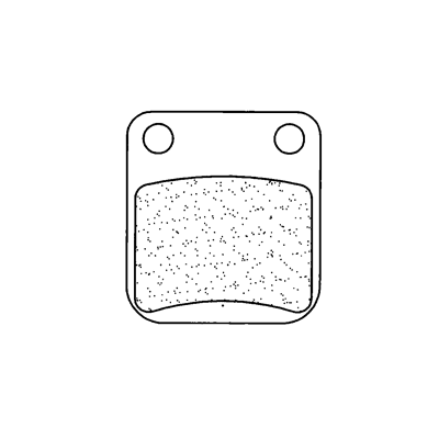 Plaquette de frein pour  