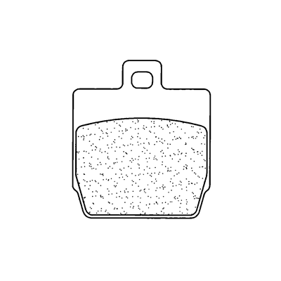 Plaquette de frein pour  