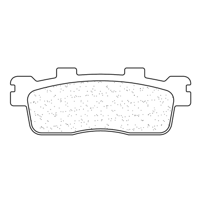 Plaquette de frein pour  