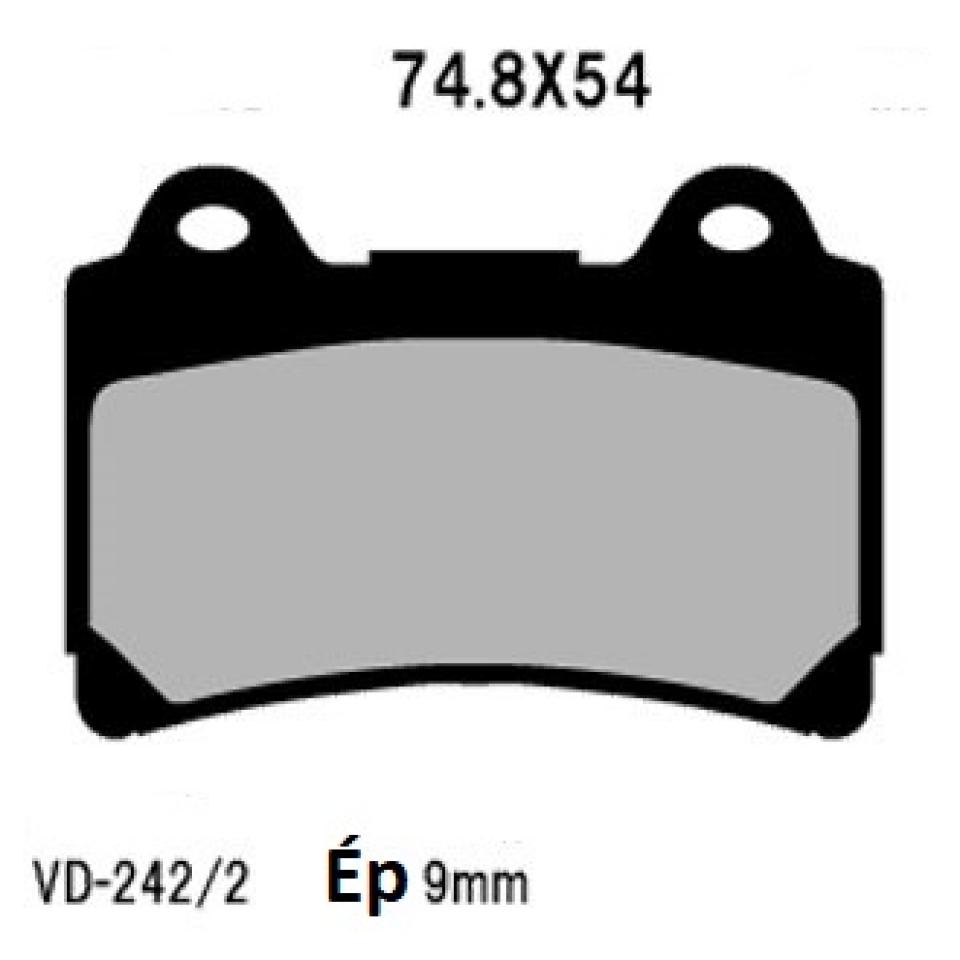 Plaquette de frein Vesrah pour Moto Yamaha 1200 FJ 1988 à 1990 AVG / AVD Neuf
