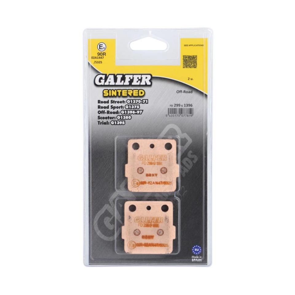 Plaquette de frein Galfer pour Moto Suzuki 250 RM 1987 à 1998 Neuf