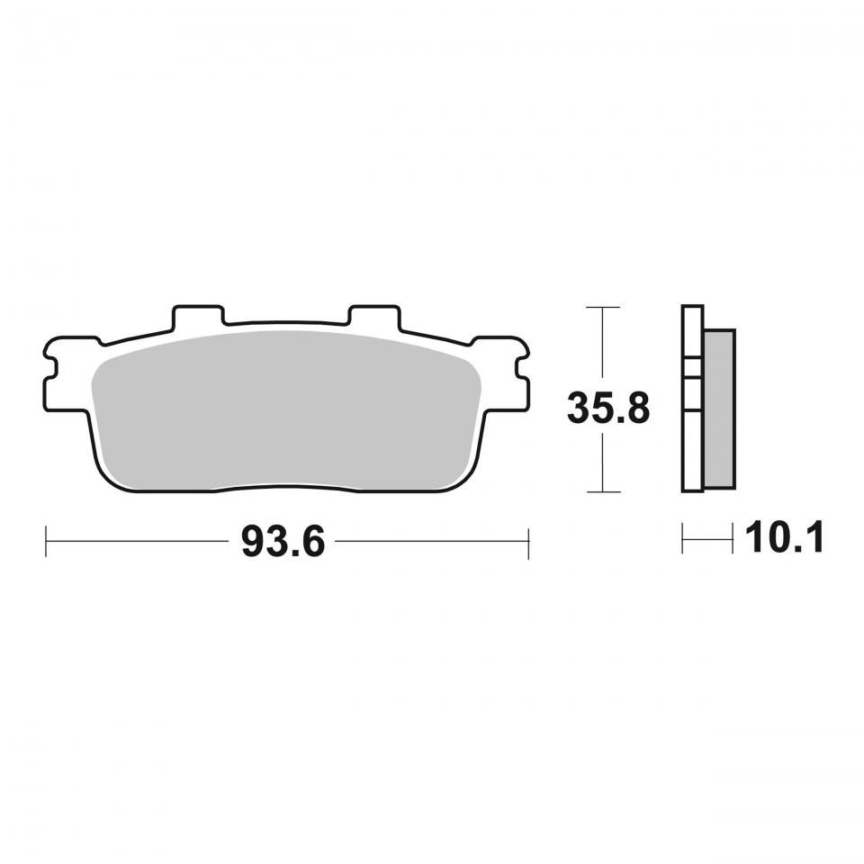 Plaquette de frein Brembo pour Auto Neuf