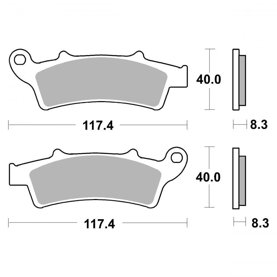 Plaquette de frein Brembo pour Auto Neuf