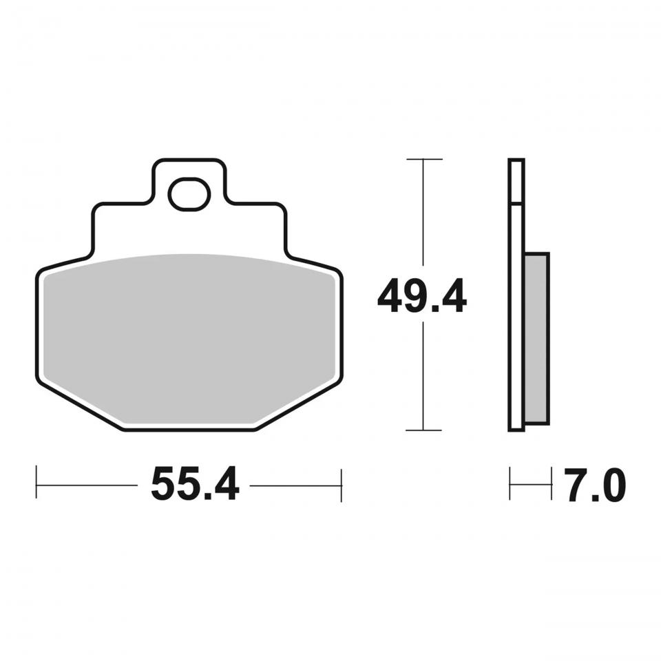 Plaquette de frein Brembo pour Auto Neuf