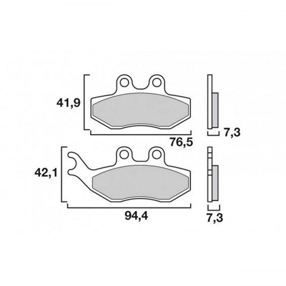 Plaquette de frein Brembo pour Auto Neuf