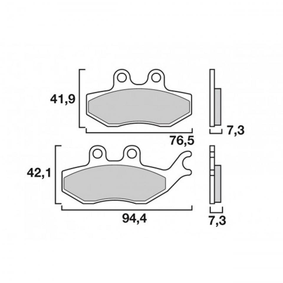Plaquette de frein Brembo pour Auto Neuf