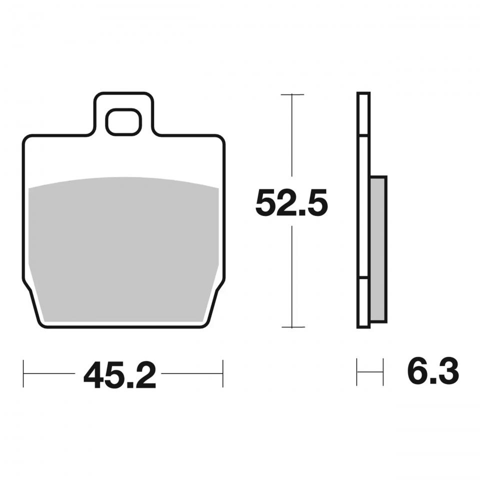 Plaquette de frein Brembo pour Auto Neuf