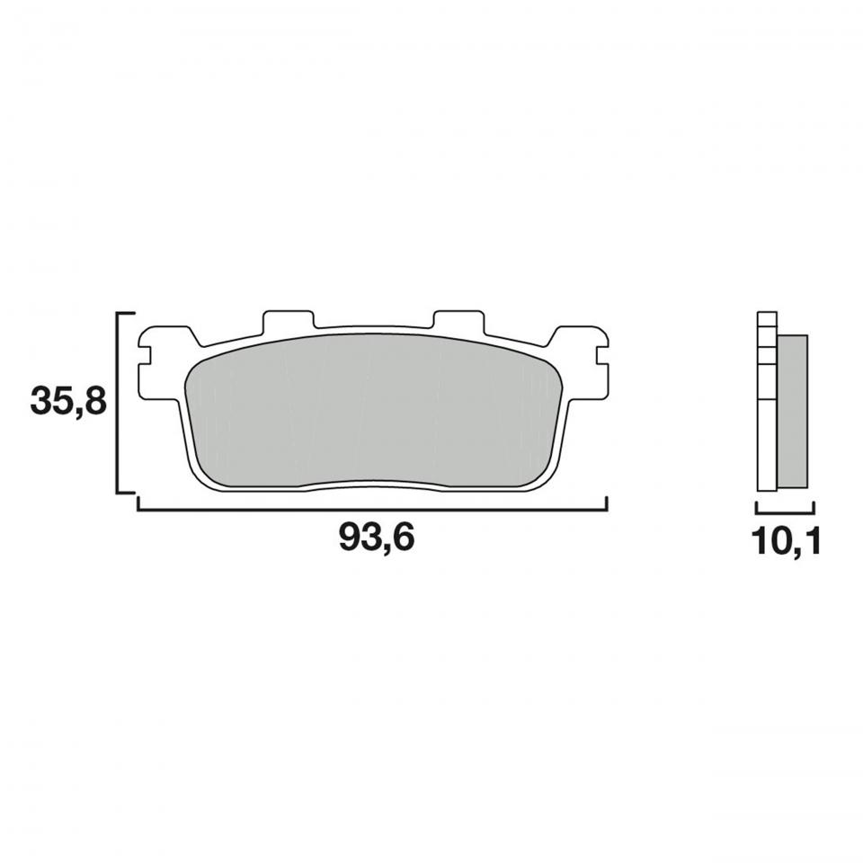 Plaquette de frein Brembo pour Auto Neuf