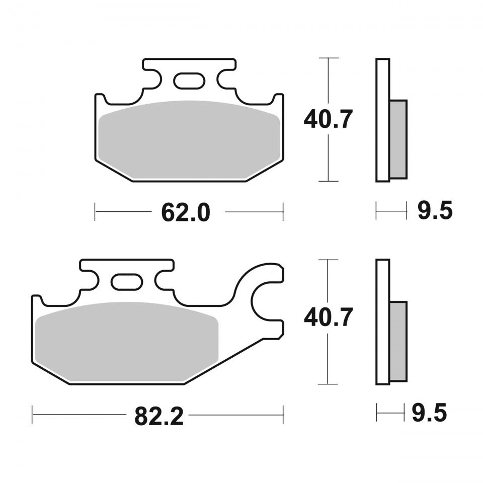 Plaquette de frein Brembo pour Auto Neuf
