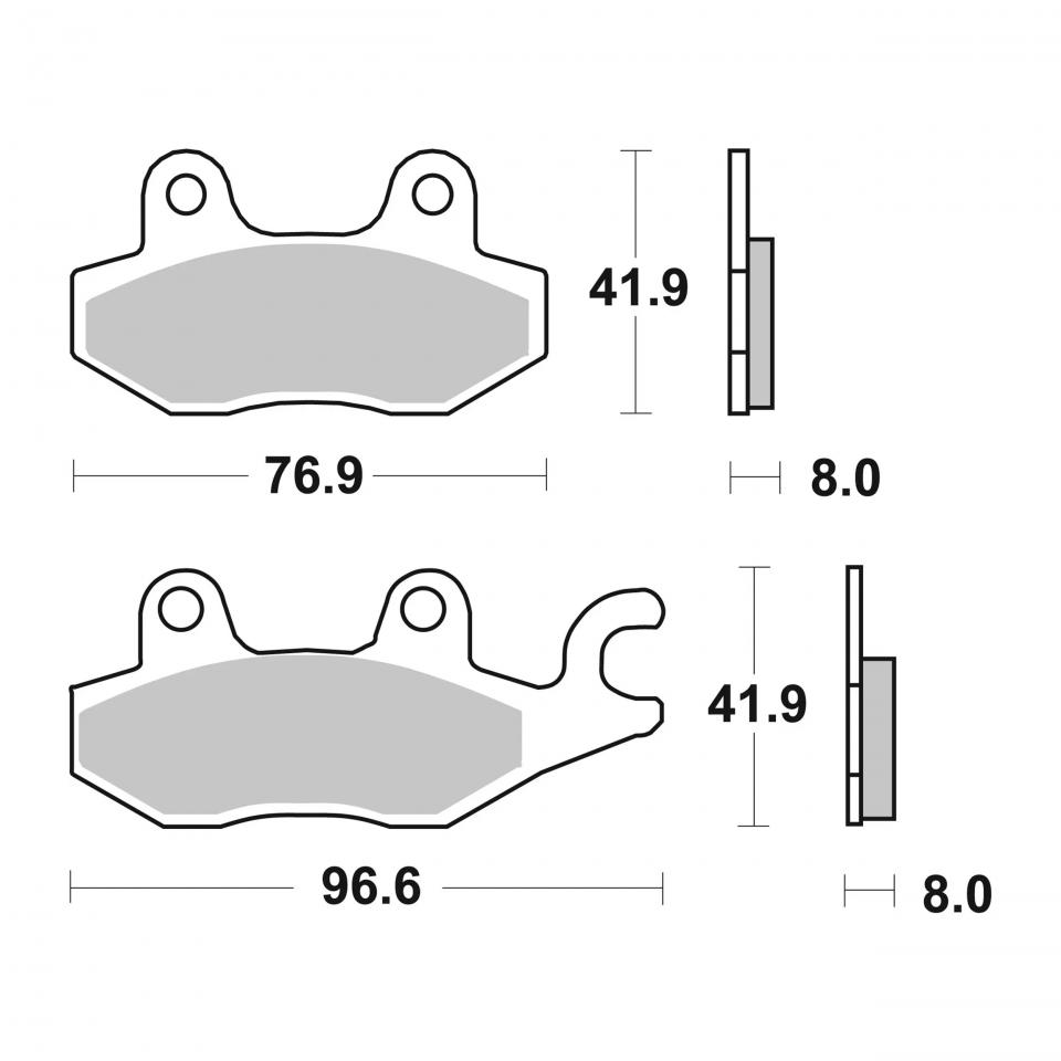 Plaquette de frein Brembo pour Auto Neuf