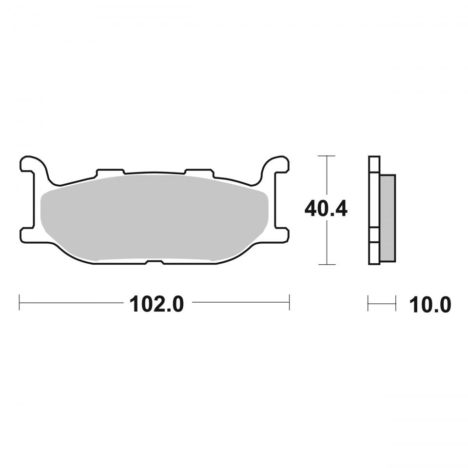 Plaquette de frein Brembo pour Auto Neuf